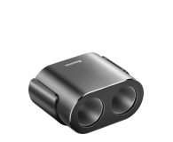 BASEUS Rozdzielacz zapalniczki samochodowej 2xUSB 3,1A 100W czarny - 1348217 - zdjęcie 4